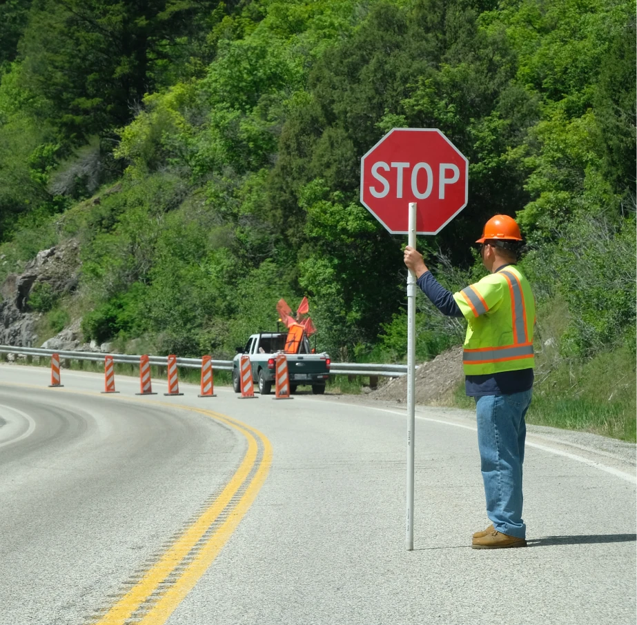 Flagging Traffic Control - Olympian Traffic Control